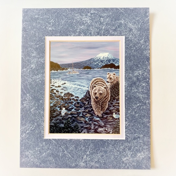 3 VTG Robert W Harley Sitka Alaska Limited Edition Prints Bundle - Picture 8 of 9